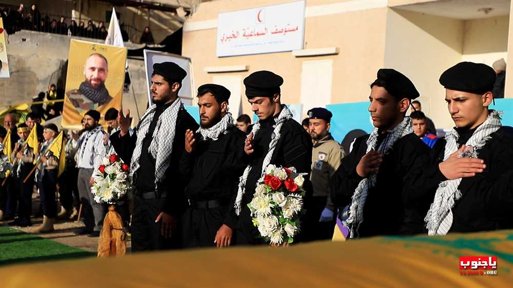 بلدة السماعية الجنوبية شيعت الشهيد على طريق القدس حسين علي خليل 